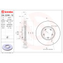 Jeu de disques de frein BREMBO 09.C240.10