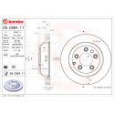 Jeu de disques de frein BREMBO 09.C884.11
