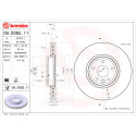 Jeu de disques de frein BREMBO 09.D062.11