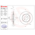 Jeu de disques de frein BREMBO 09.D252.11