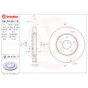 Jeu de disques de frein COATED DISC LINE