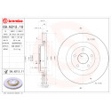 Jeu de disques de frein COATED DISC LINE