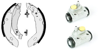 KIT STANDARD BREMBO H 68 049 jeu de mâchoires de frein