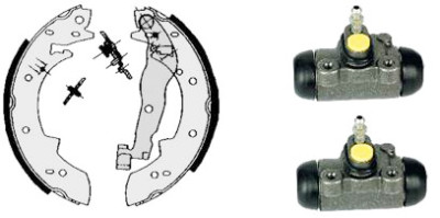 Juego de zapatas de frenos STANDARD KIT