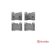 Jeu de 4 plaquettes de frein BREMBO P 06 003