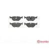 Jeu de 4 plaquettes de frein BREMBO P 06 013