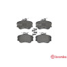 Jeu de 4 plaquettes de frein BREMBO P 06 017