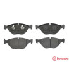 Jeu de 4 plaquettes de frein BREMBO P 06 019