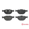 Jeu de 4 plaquettes de frein BREMBO P 06 028