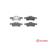 Jeu de 4 plaquettes de frein BREMBO P 06 032