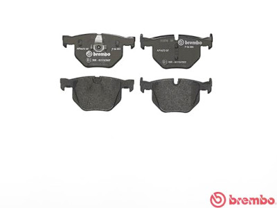 Jeu de 4 plaquettes de frein BREMBO P 06 033