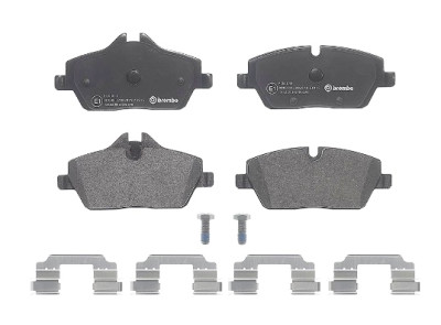 Jeu de 4 plaquettes de frein BREMBO P 06 034