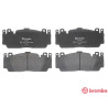 Jeu de 4 plaquettes de frein BREMBO P 06 079
