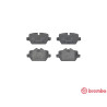 Jeu de 4 plaquettes de frein BREMBO P 06 080