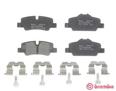 Jeu de 4 plaquettes de frein BREMBO P 06 090