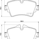 Jeu de 4 plaquettes de frein BREMBO P 06 092