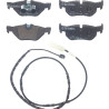 Jeu de 4 plaquettes de frein BREMBO P 06 105