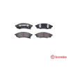 Jeu de 4 plaquettes de frein BREMBO P 07 003