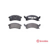 Jeu de 4 plaquettes de frein BREMBO P 07 004