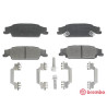 Jeu de 4 plaquettes de frein BREMBO P 09 007