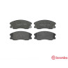Jeu de 4 plaquettes de frein BREMBO P 10 003