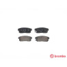 Jeu de 4 plaquettes de frein BREMBO P 10 005