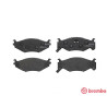 Jeu de 4 plaquettes de frein BREMBO P 11 007
