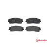 Jeu de 4 plaquettes de frein BREMBO P 11 019