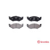 Jeu de 4 plaquettes de frein BREMBO P 11 020