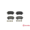 Jeu de 4 plaquettes de frein BREMBO P 11 021