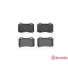 Jeu de 4 plaquettes de frein BREMBO P 11 024