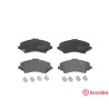 Jeu de 4 plaquettes de frein BREMBO P 11 025