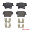 Jeu de 4 plaquettes de frein BREMBO P 11 040