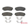 Jeu de 4 plaquettes de frein BREMBO P 11 041