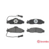 Jeu de 4 plaquettes de frein BREMBO P 15 003