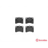 Jeu de 4 plaquettes de frein BREMBO P 16 003
