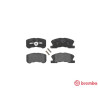 Jeu de 4 plaquettes de frein BREMBO P 16 008