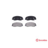 Jeu de 4 plaquettes de frein BREMBO P 16 012