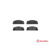 Jeu de 4 plaquettes de frein BREMBO P 23 003