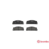 Jeu de 4 plaquettes de frein BREMBO P 23 005