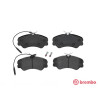 Jeu de 4 plaquettes de frein BREMBO P 23 023
