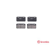 Jeu de 4 plaquettes de frein BREMBO P 23 027