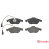 Jeu de 4 plaquettes de frein BREMBO P 23 075