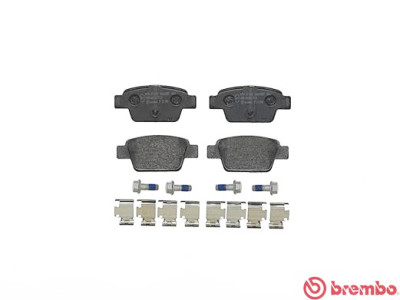 Jeu de 4 plaquettes de frein BREMBO P 23 080