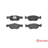 Jeu de 4 plaquettes de frein BREMBO P 23 081