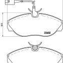 Jeu de 4 plaquettes de frein BREMBO P 23 083