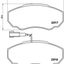 Jeu de 4 plaquettes de frein BREMBO P 23 091