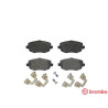 Jeu de 4 plaquettes de frein BREMBO P 23 095