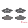 Jeu de 4 plaquettes de frein BREMBO P 23 096