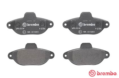 Jeu de 4 plaquettes de frein BREMBO P 23 096
